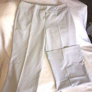 Cream slacks New York and company